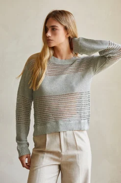 Donna Netted Pull Over