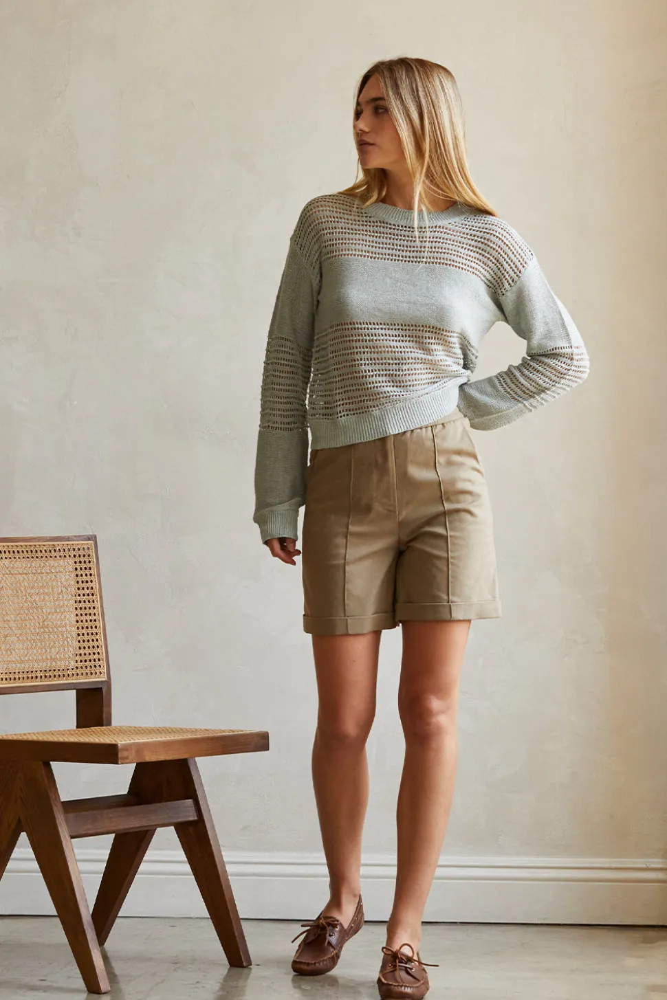 Donna Netted Pull Over