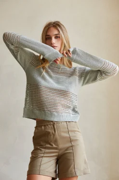 Donna Netted Pull Over