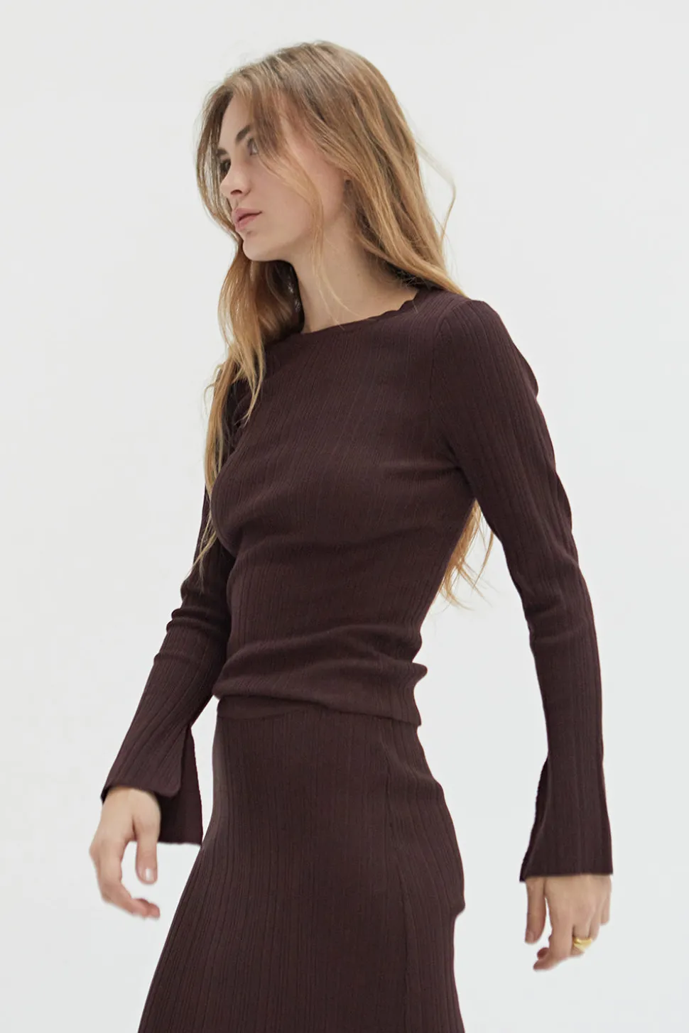 Drea Ribbed Knit Top