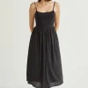 Elena Mixed Media Dress