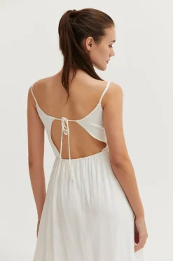 Elena Mixed Media Dress