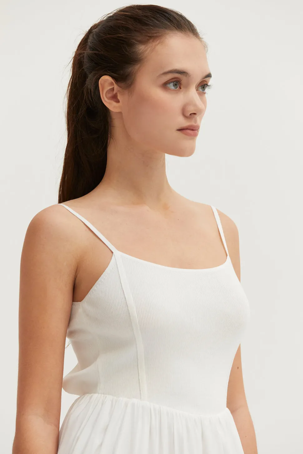 Elena Mixed Media Dress