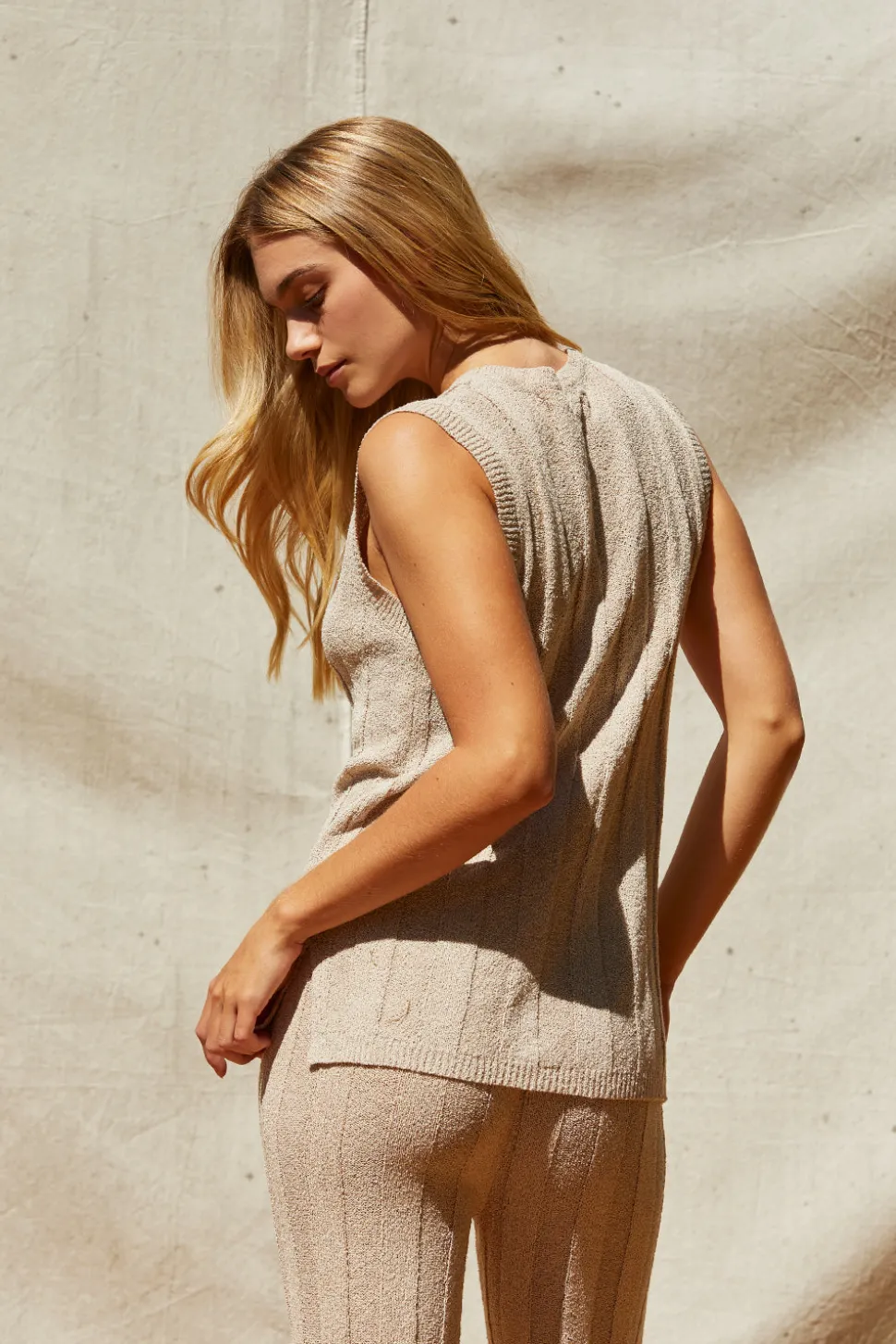 Eli Ribbed Sweater Knit Two Piece Set