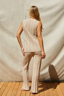 Eli Ribbed Sweater Knit Two Piece Set