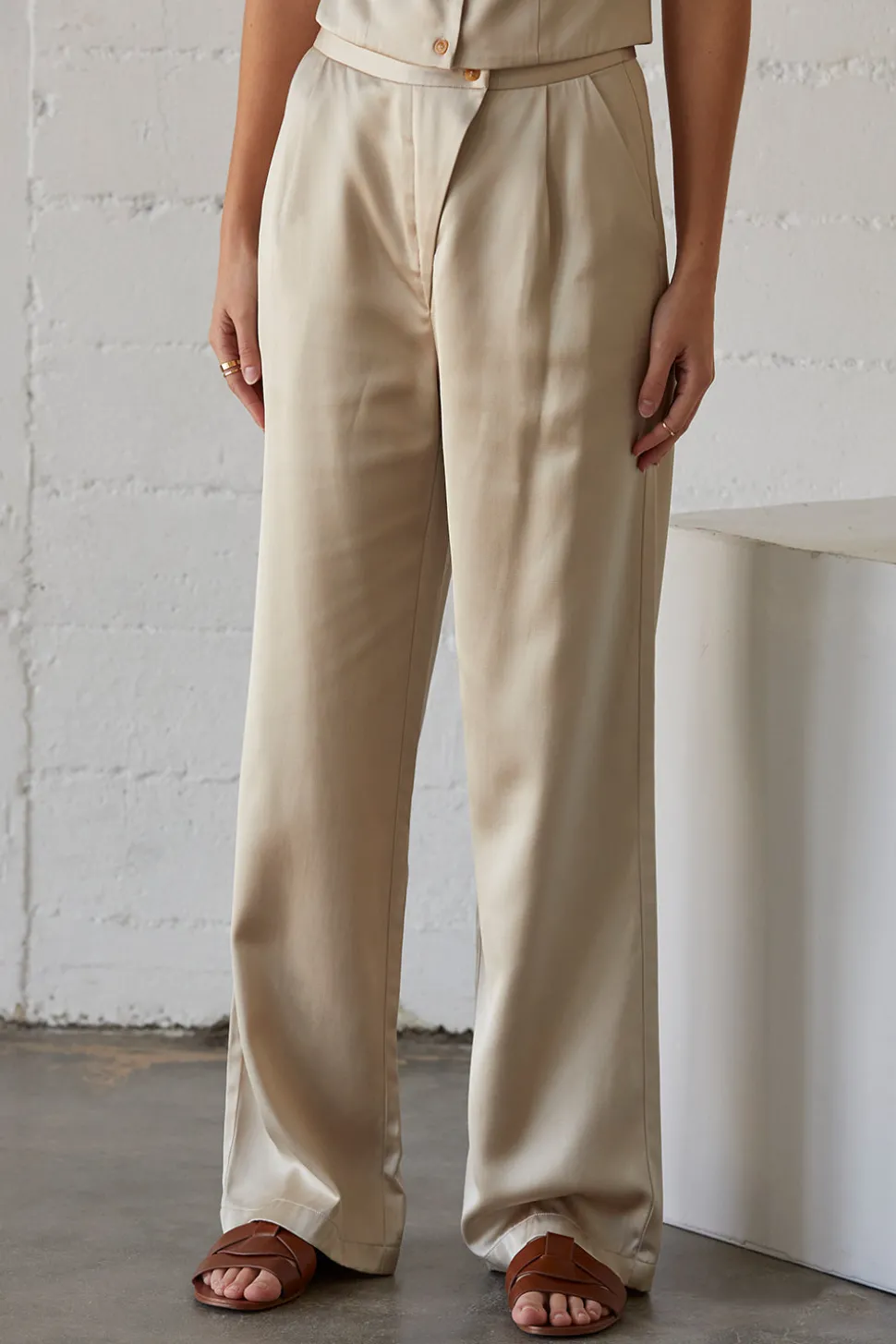 Elizabeth Satin Pants