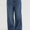 Eloise Corset Detailed Denim Pants