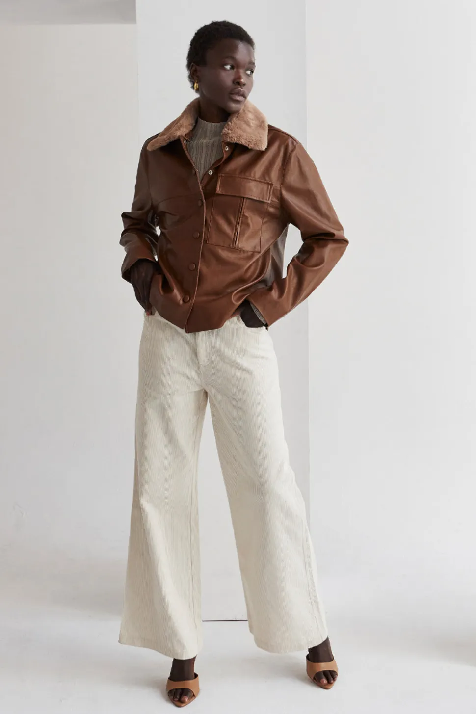 Eloise Vegan Leather Jacket