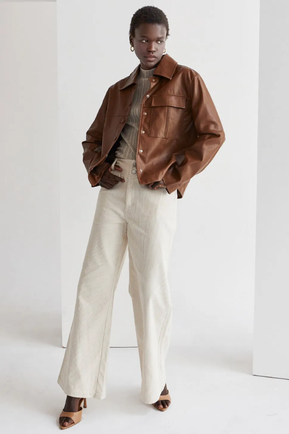 Eloise Vegan Leather Jacket