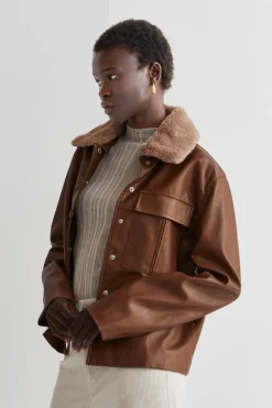 Eloise Vegan Leather Jacket