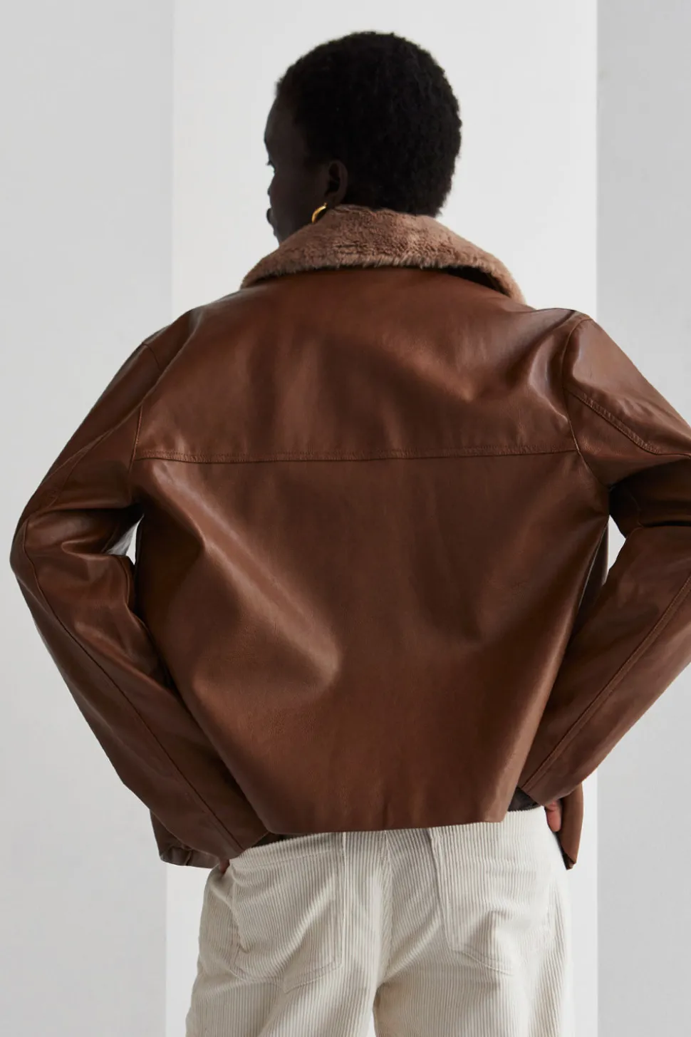 Eloise Vegan Leather Jacket
