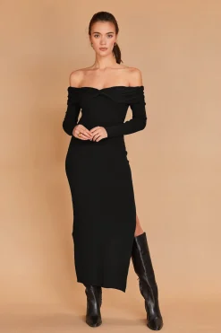 Ember Off Shoulder Sweater Dress
