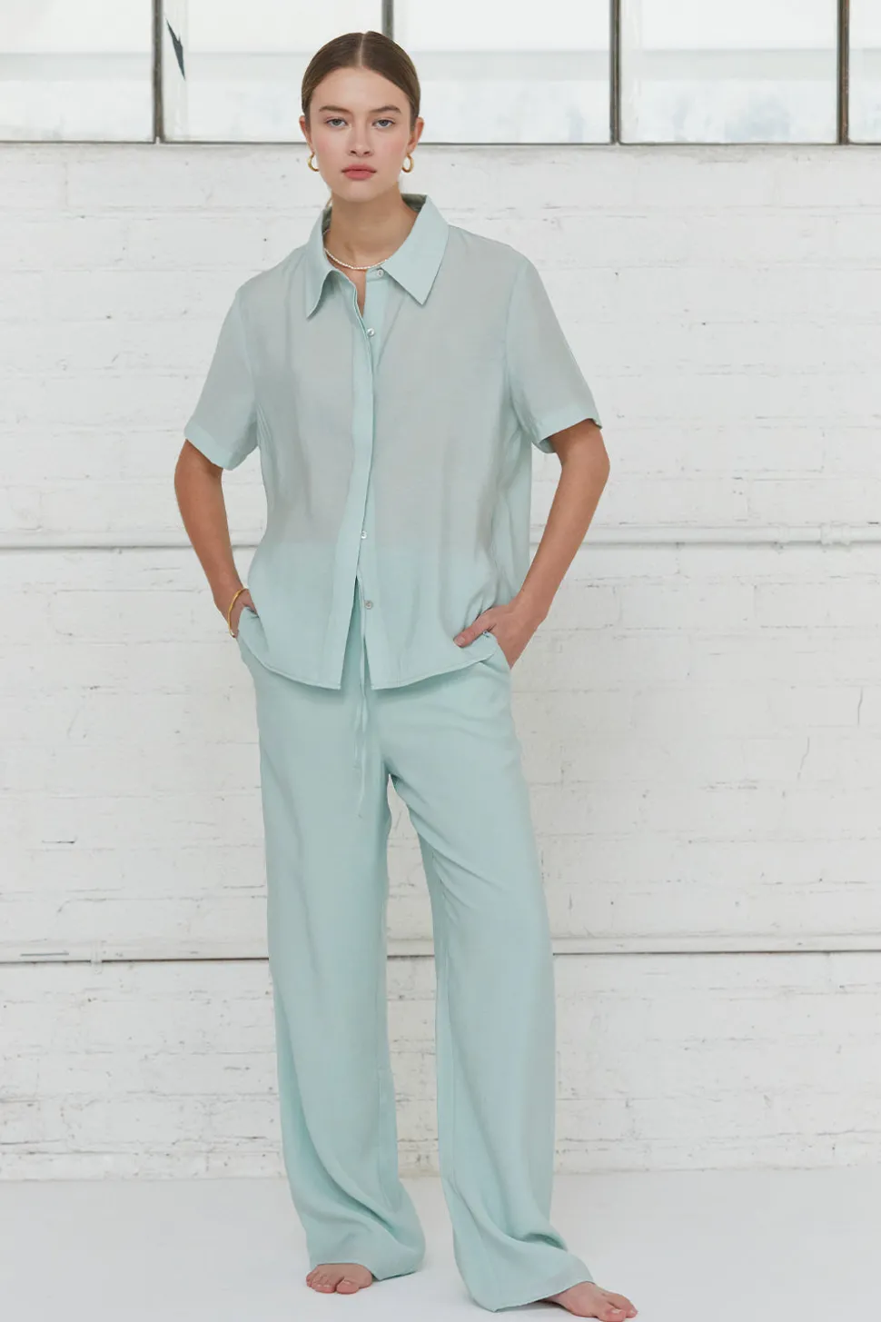 Ember Sheer Easy Pants