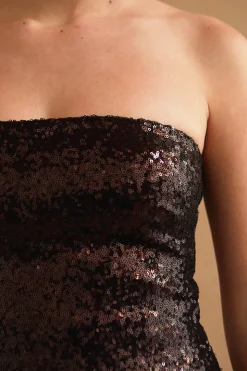 Everly Sequins Tube Dress