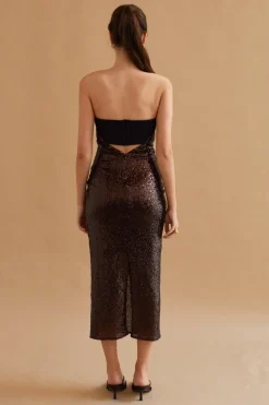Everly Sequins Tube Dress