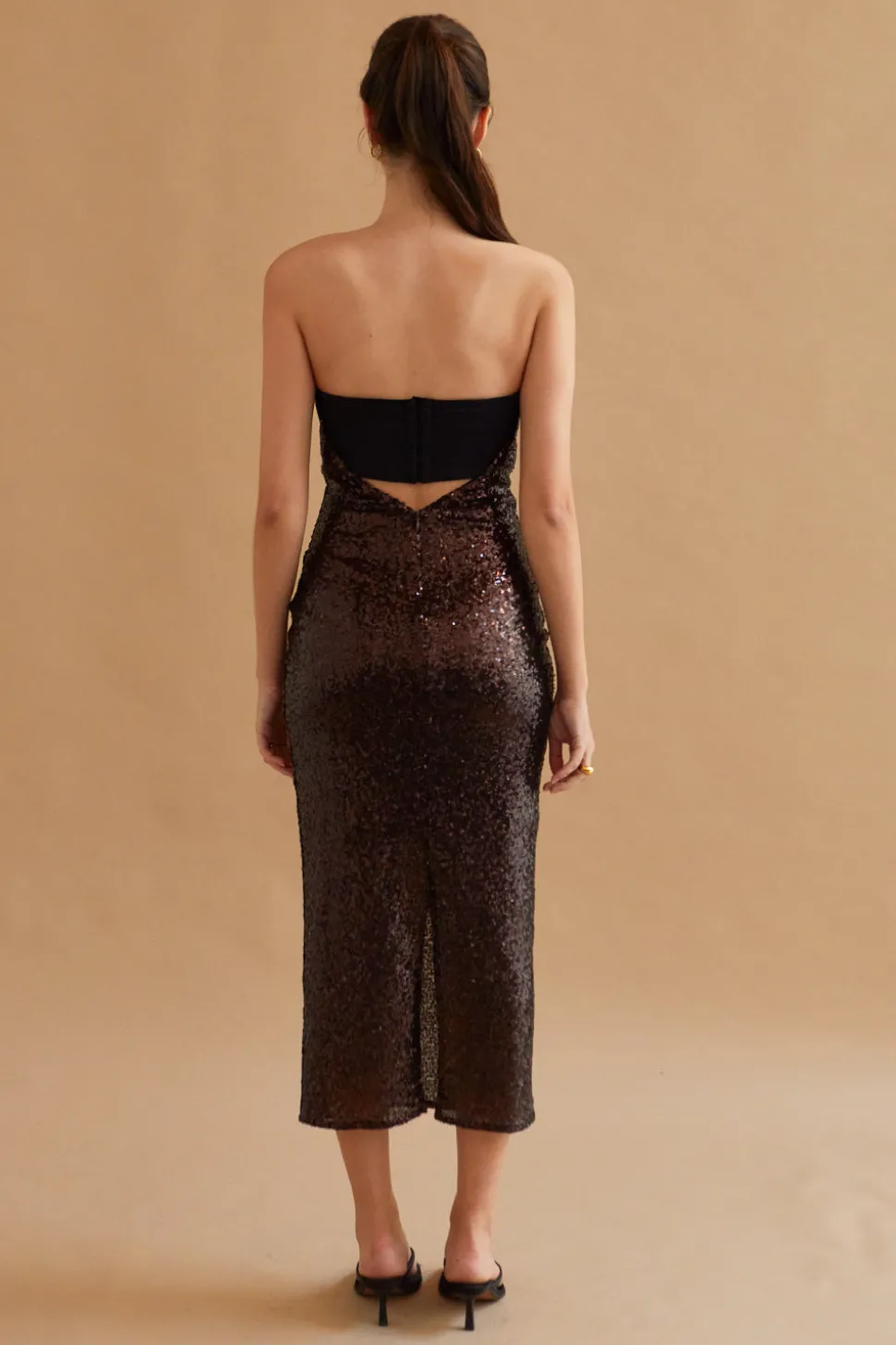 Everly Sequins Tube Dress