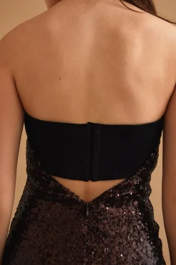 Everly Sequins Tube Dress