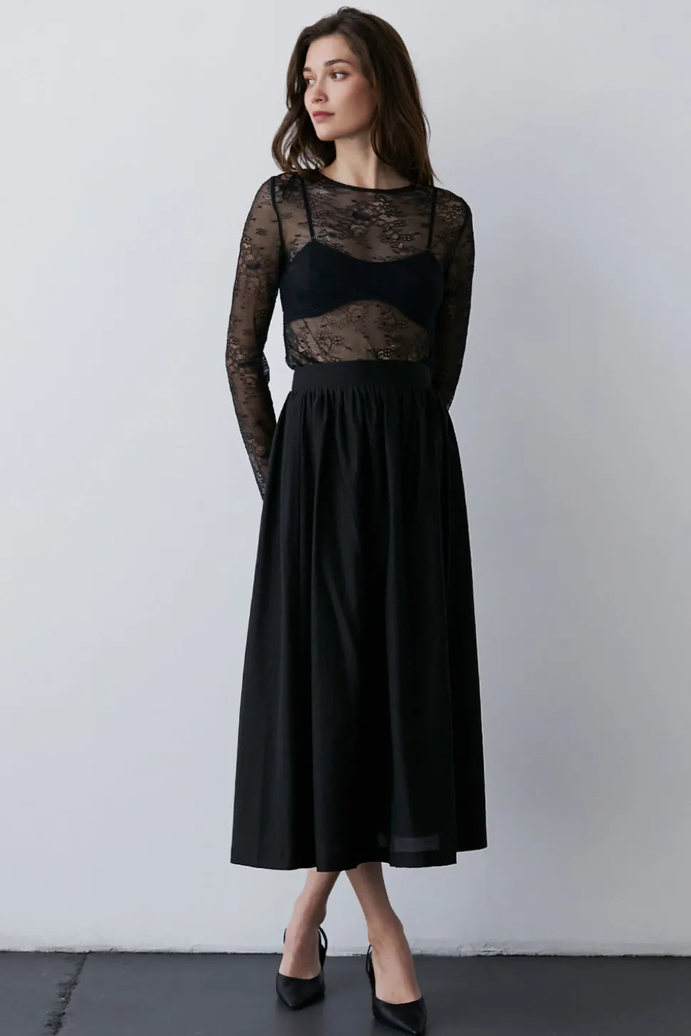 Faye Midi Skirt