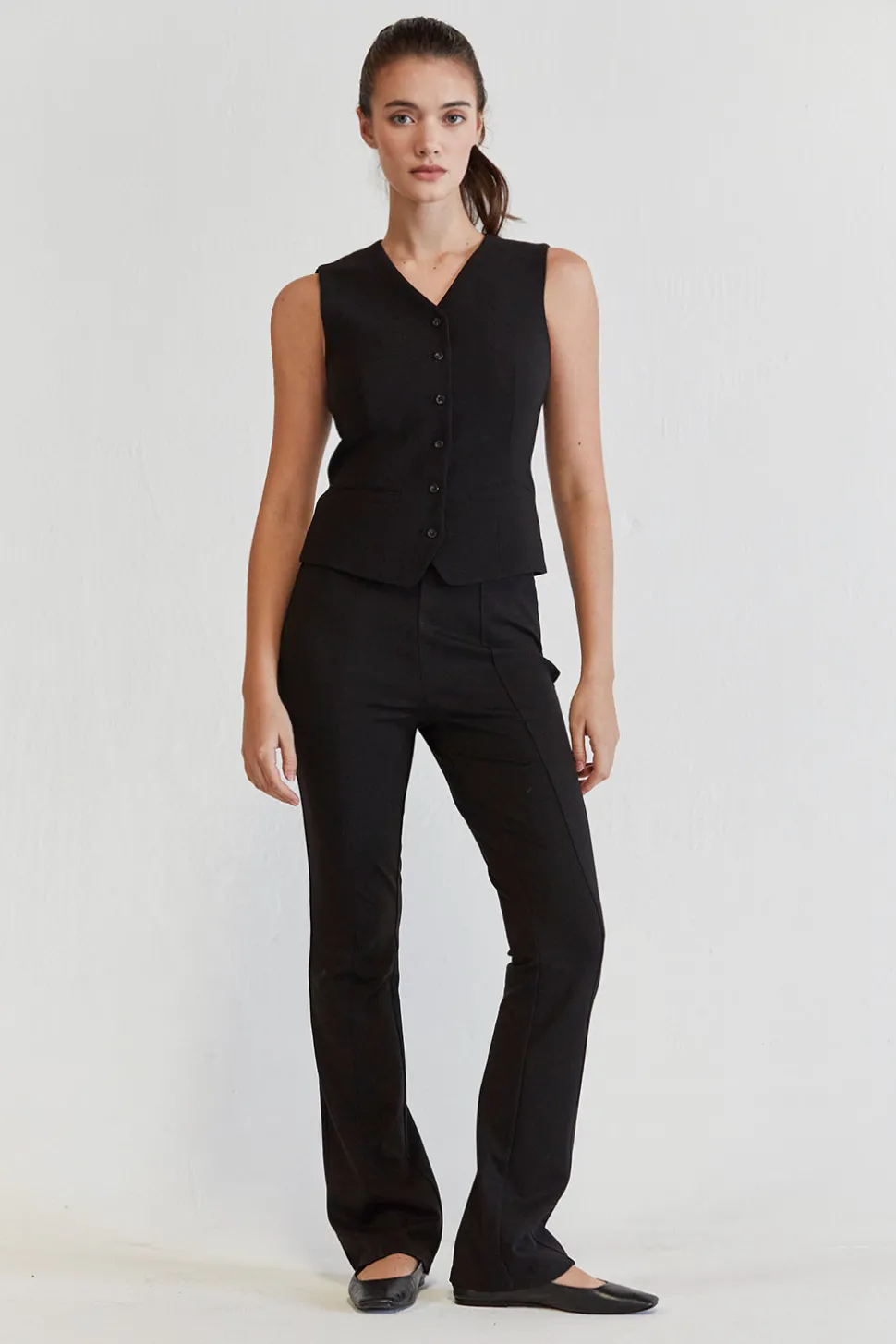 Florence Knit Flare Pants