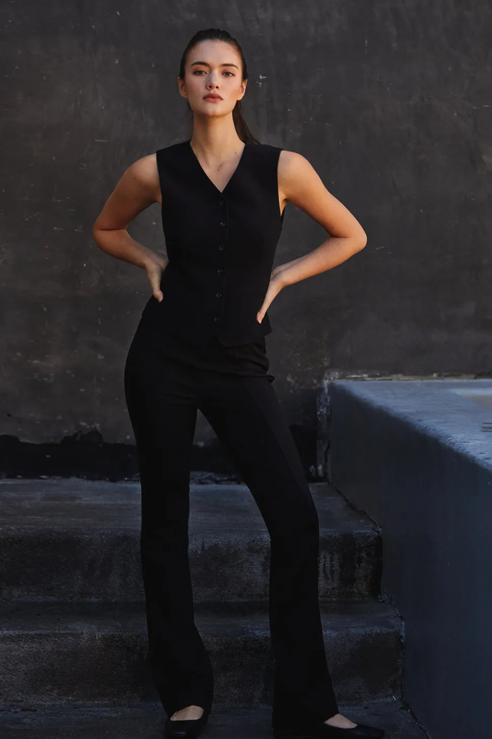 Florence Knit Flare Pants
