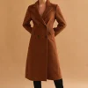 Frances Wool Blend Blazer Coat