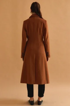Frances Wool Blend Blazer Coat