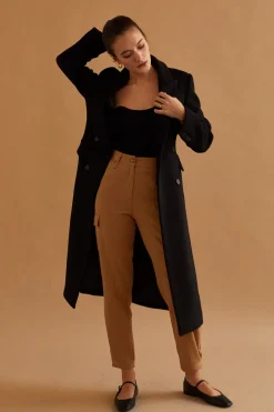 Frances Wool Blend Blazer Coat