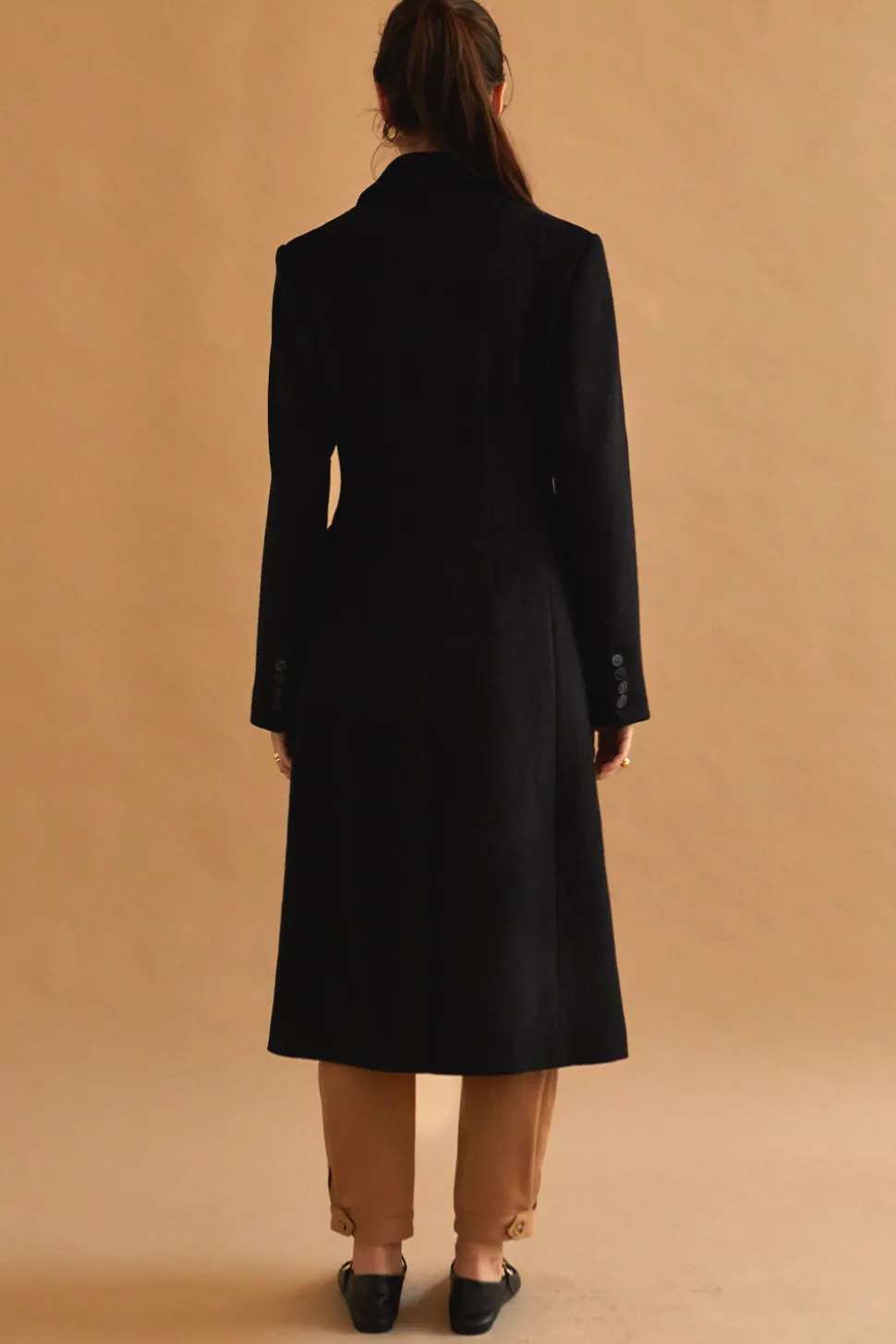 Frances Wool Blend Blazer Coat