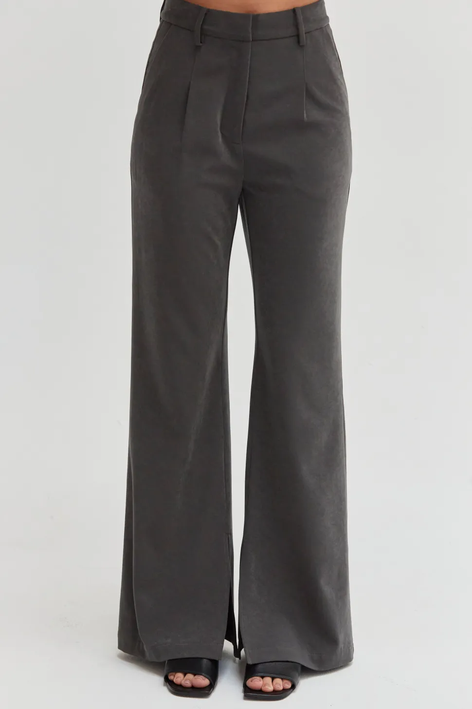 Gabrielle Brushed Stretch Woven Trousers