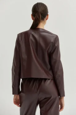 Georgina Vegan Leather Jacket