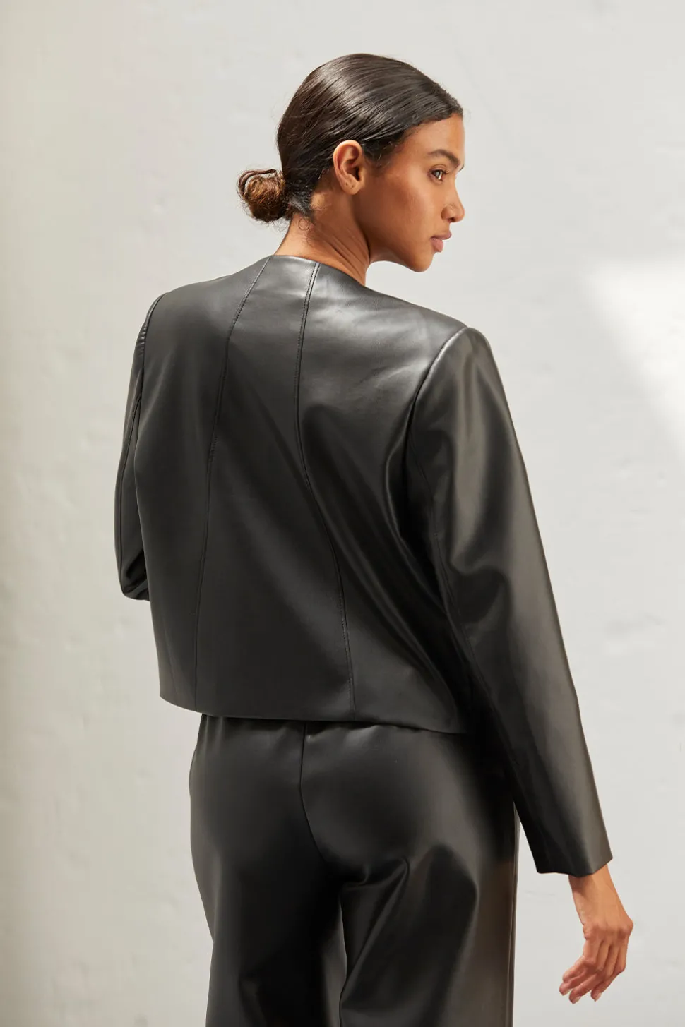 Georgina Vegan Leather Jacket