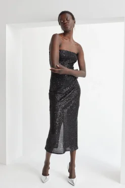 Helen Sequins Tube Dress