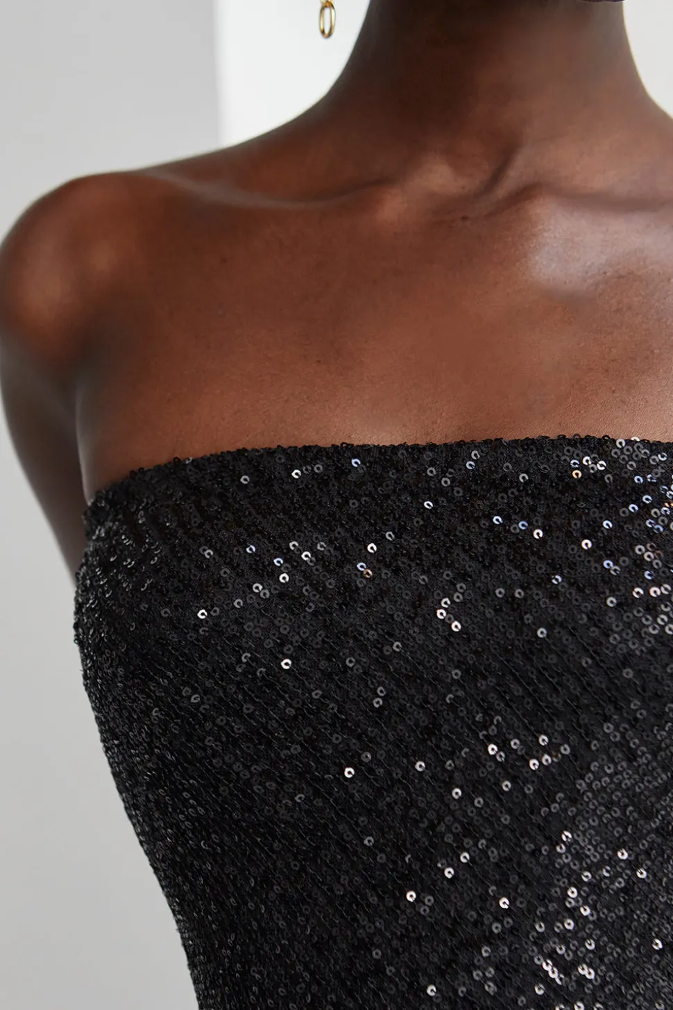 Helen Sequins Tube Dress