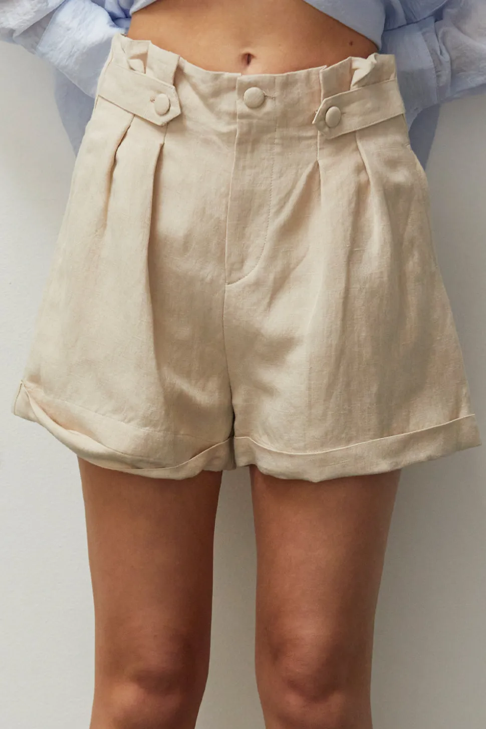 Helena Linen Shorts