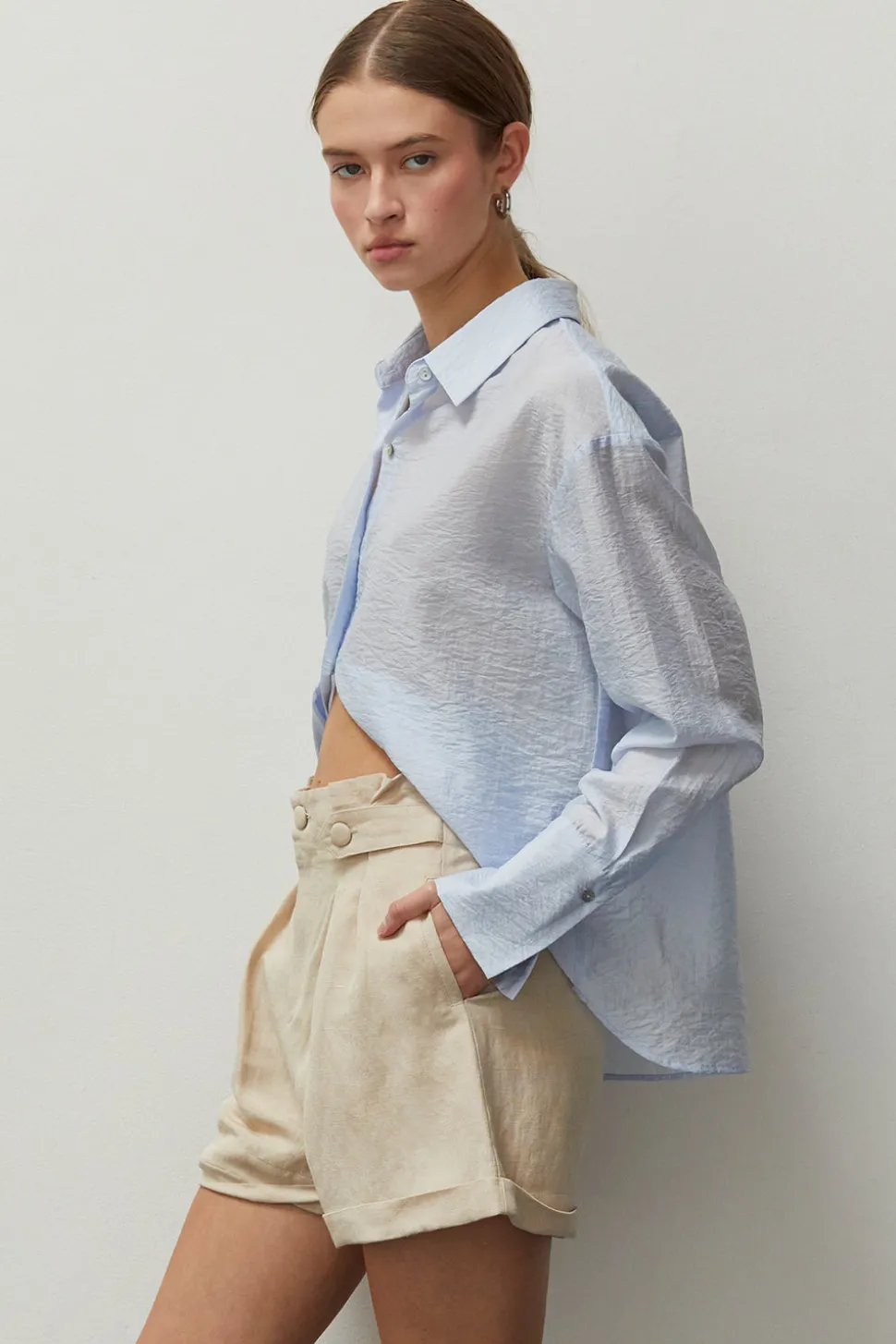 Helena Linen Shorts