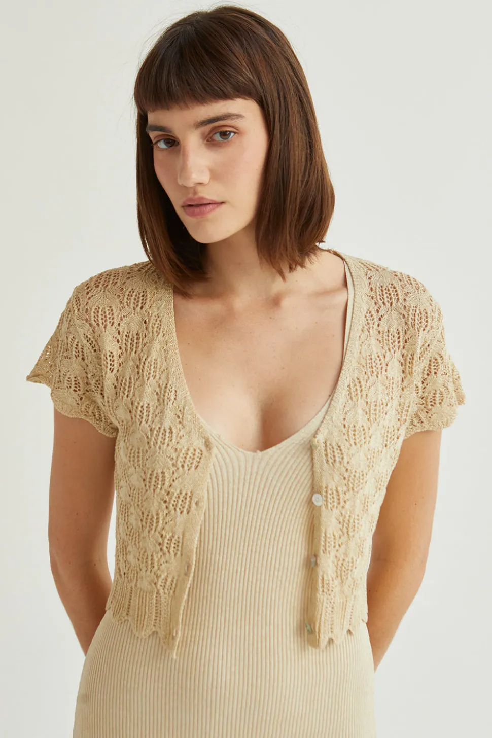 Iris Cropped Cardigan