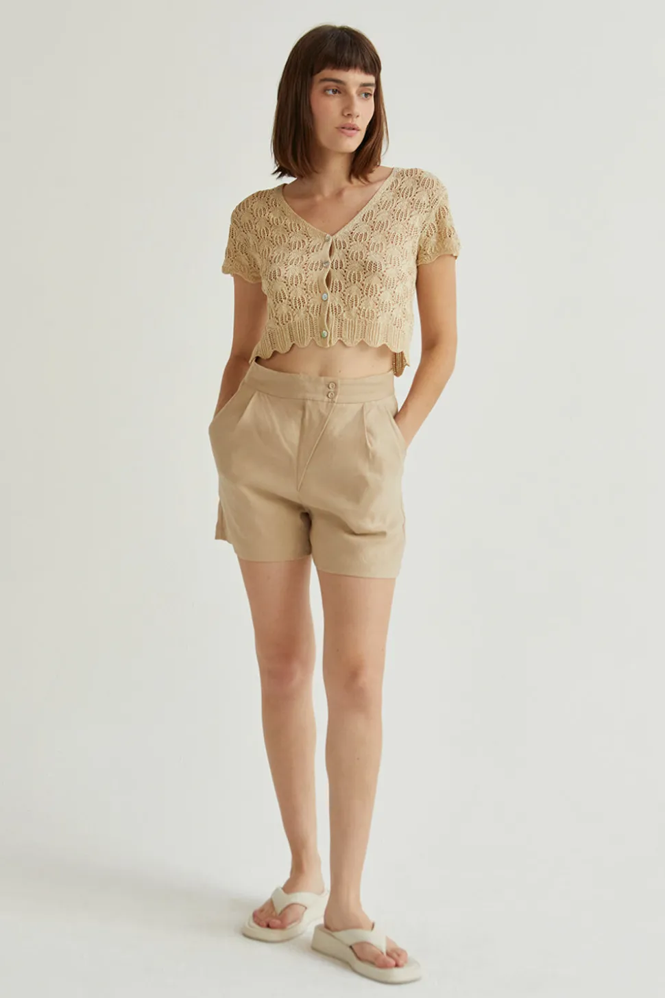 Iris Cropped Cardigan