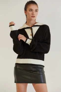 Iris Funnel Neck Sweater