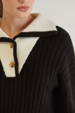 Iris Funnel Neck Sweater
