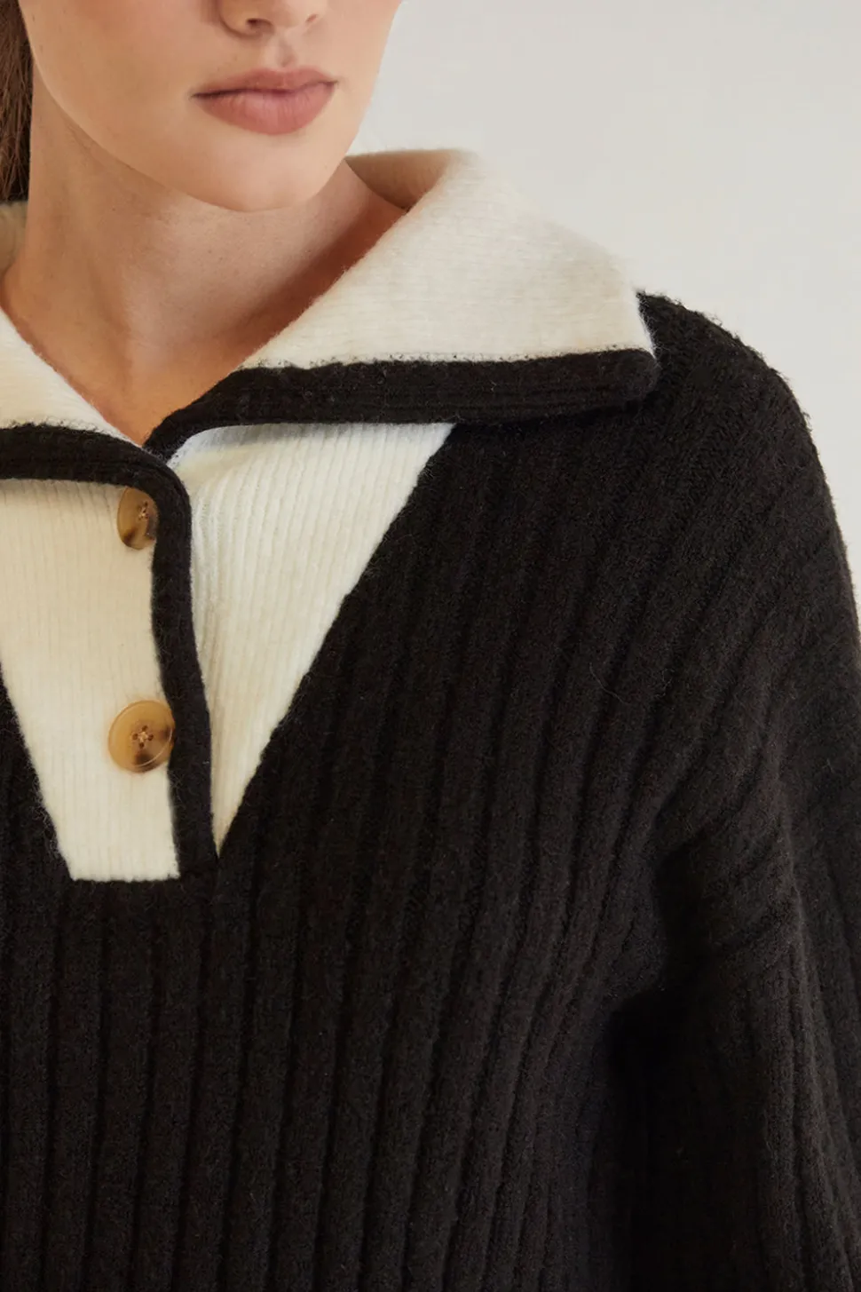 Iris Funnel Neck Sweater