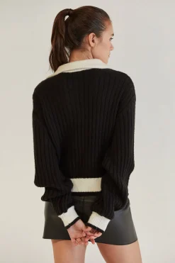 Iris Funnel Neck Sweater