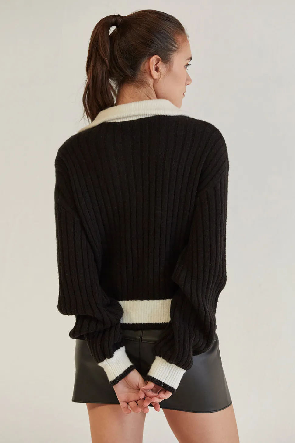 Iris Funnel Neck Sweater