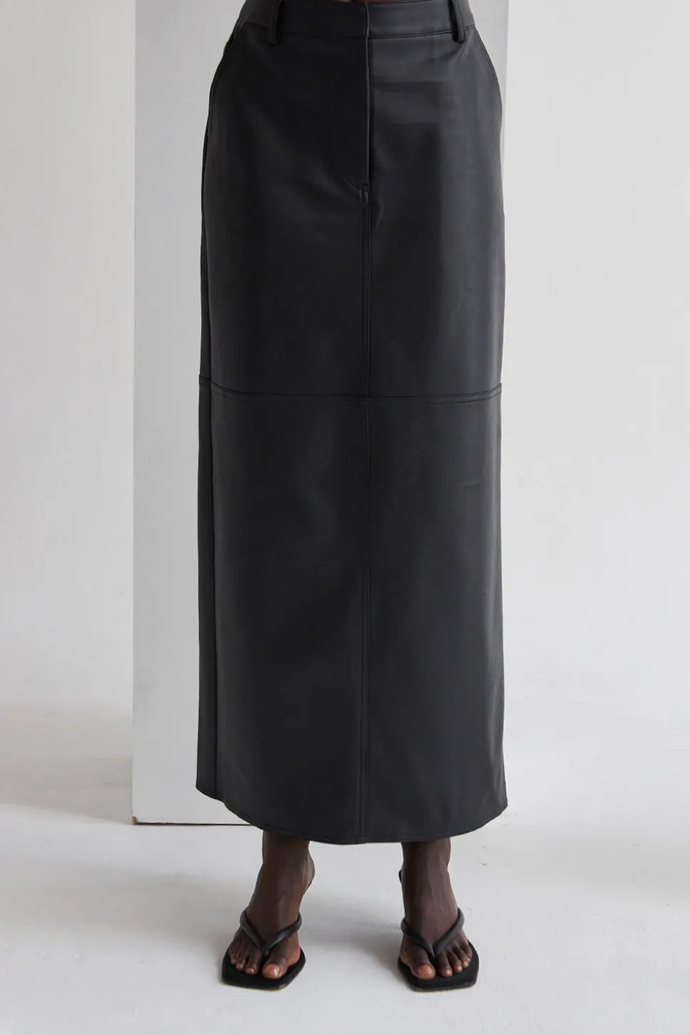 Jade Column Maxi Skirt