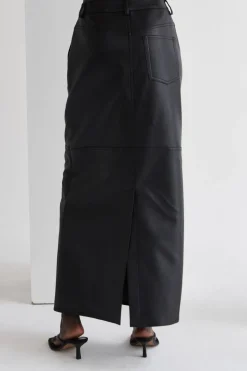 Jade Column Maxi Skirt