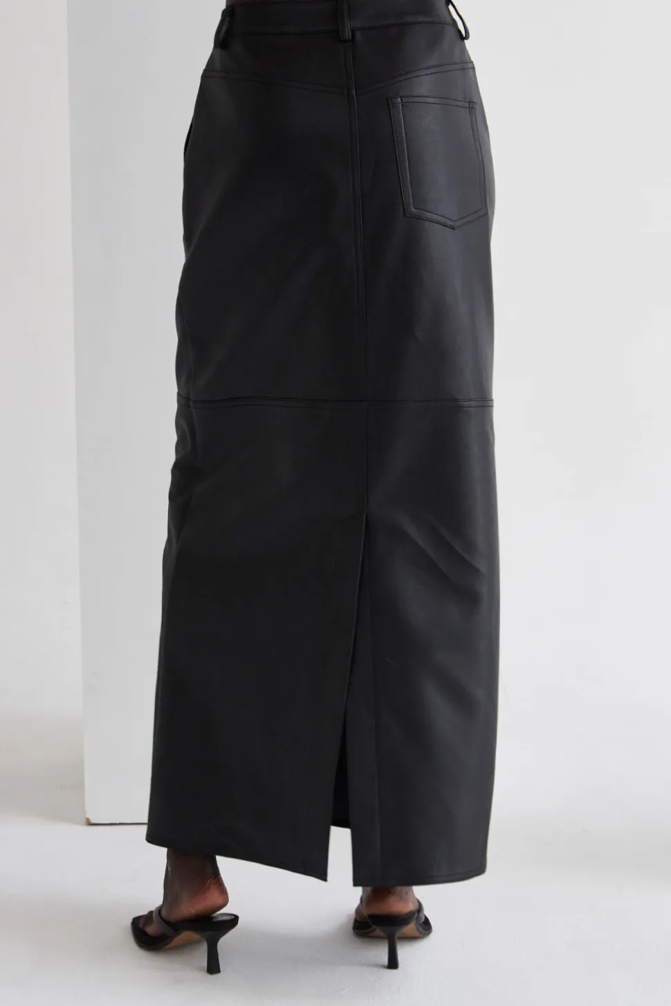 Jade Column Maxi Skirt