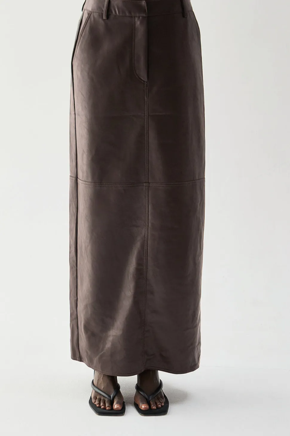 Jade Column Maxi Skirt