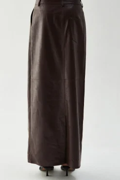 Jade Column Maxi Skirt