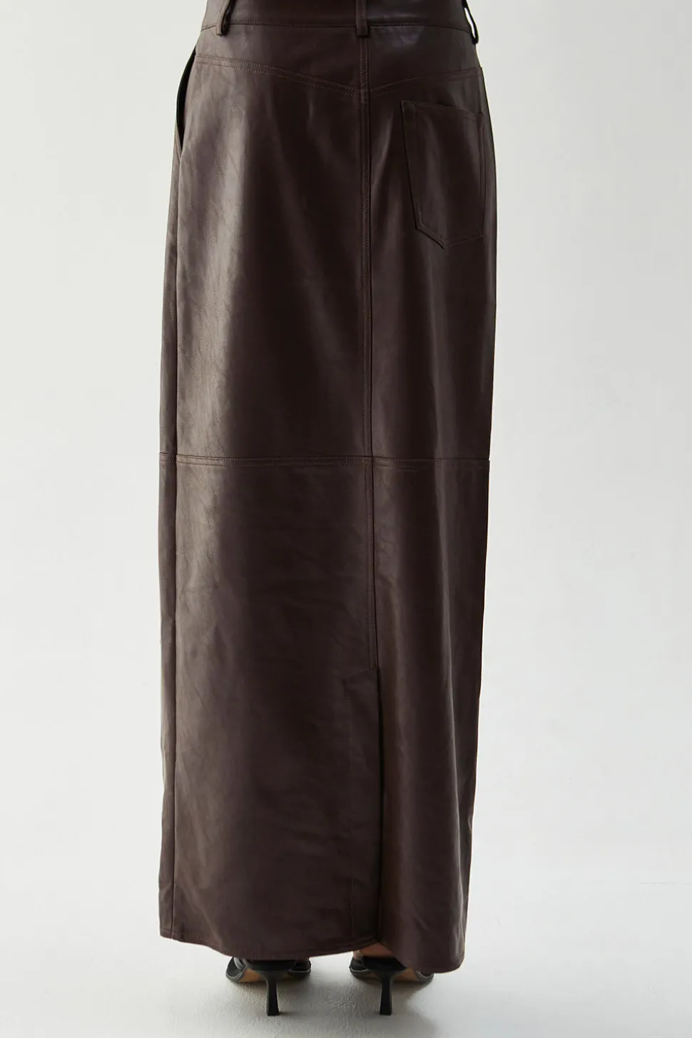 Jade Column Maxi Skirt
