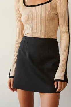 Jamie Scuba Mini Skirt