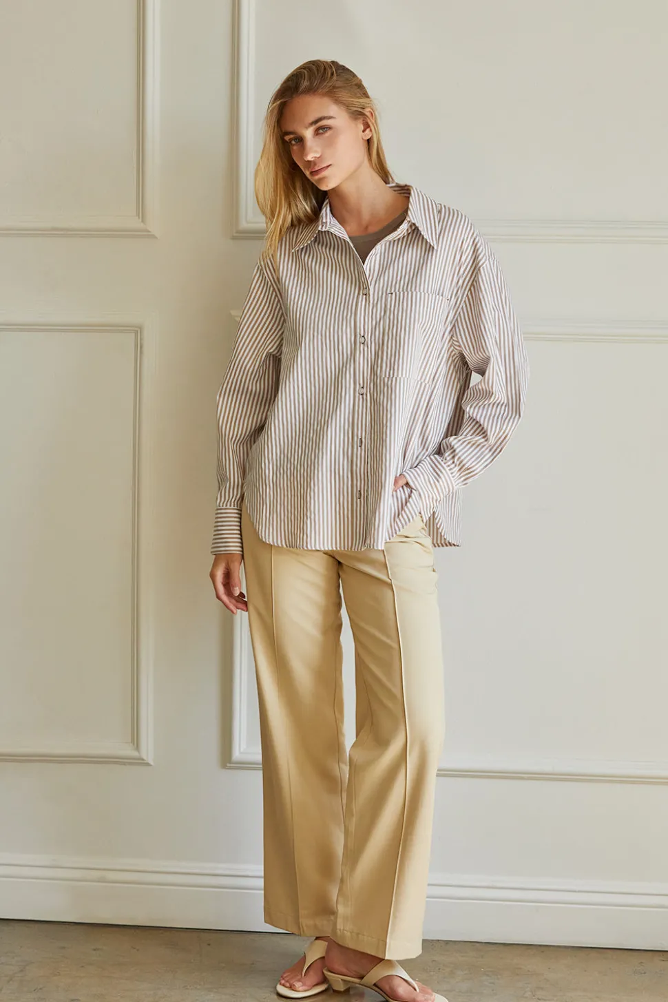 Janette Pleated Trousers